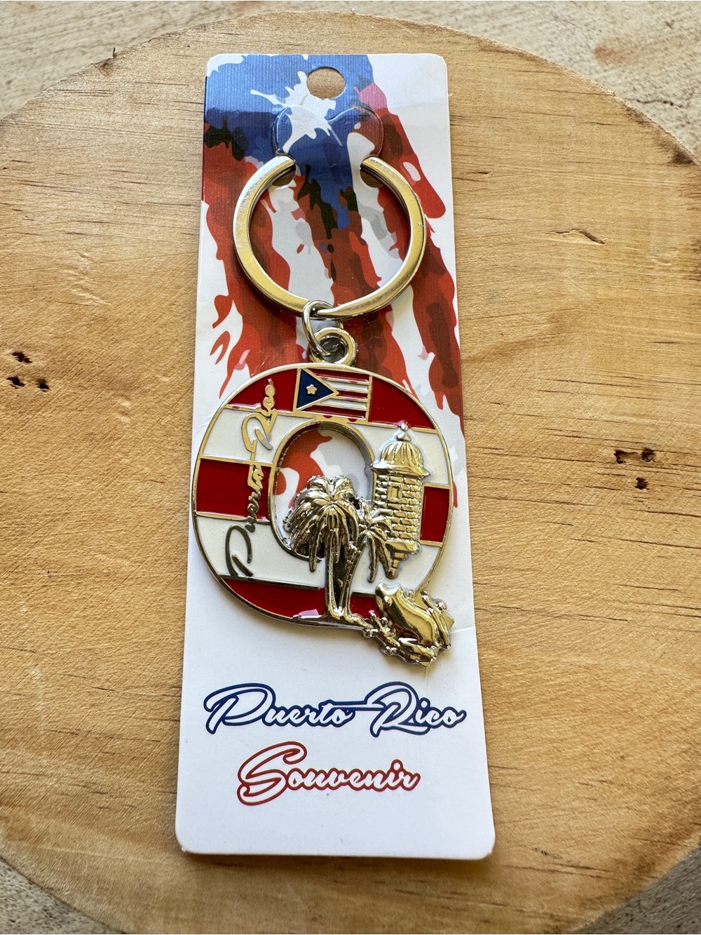 Puerto Rico Souvenir Key Chain